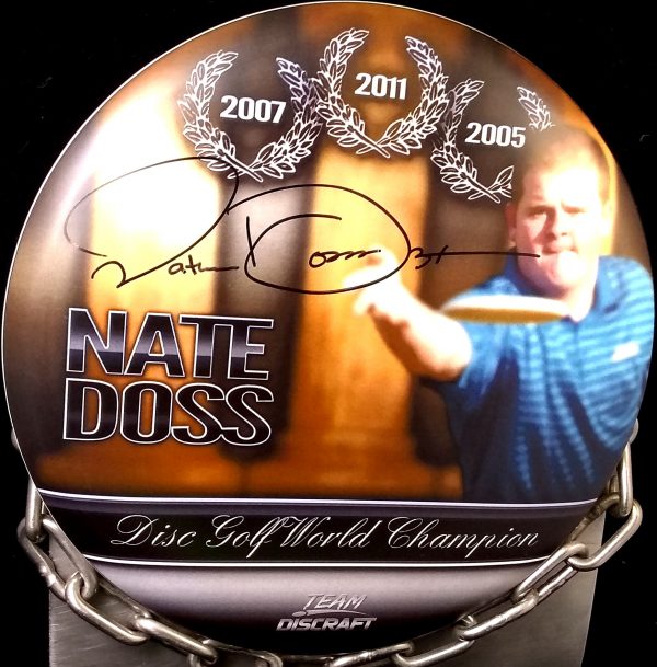 Discraft Full Color Nate Doss 3 Time World Champion ESP BUZZZ Disc Golf Mid Range Driver