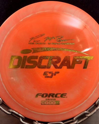 Discraft Paul McBeth 5 Time World Champion ESP FORCE Golf Disc Driver