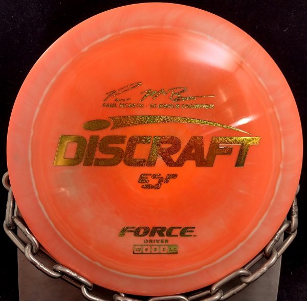 Discraft Paul McBeth 5 Time World Champion ESP FORCE Golf Disc Driver