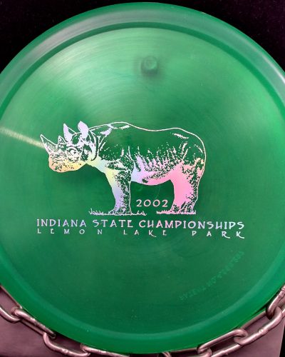 Innova 2002 Indiana States Champion RHYNO Putt and Approach Golf Disc