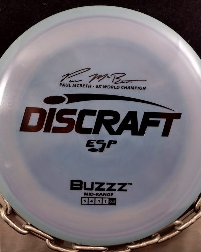 Discraft Paul McBeth 5 X ESP BUZZZ Mid Range Golf Disc