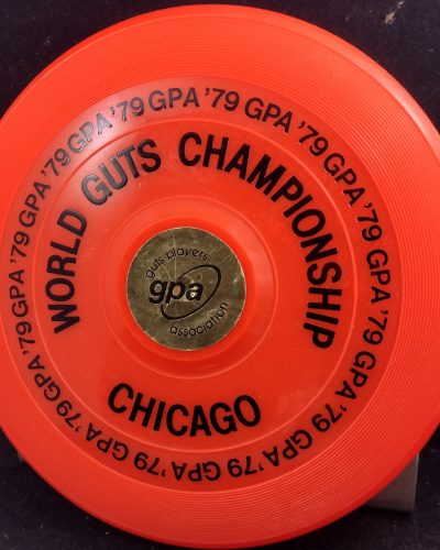 1979 Whamo World Guts Championship Frisbee