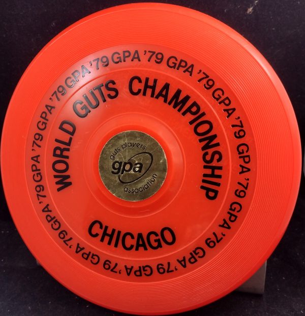 1979 Whamo World Guts Championship Frisbee