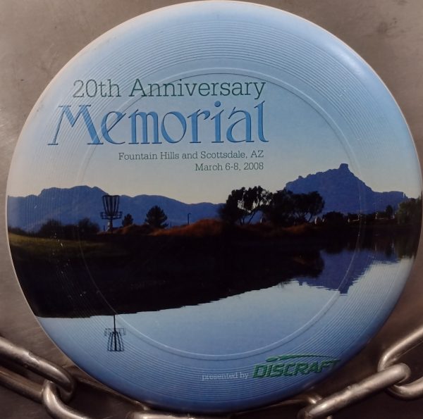 Discraft 20th Anniversary Memorial MINI Ultra Star Disc Golf Marker