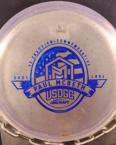 Discraft Commemorative Paul McBeth 2021 USDGC Champion Z LUNA Golf Disc