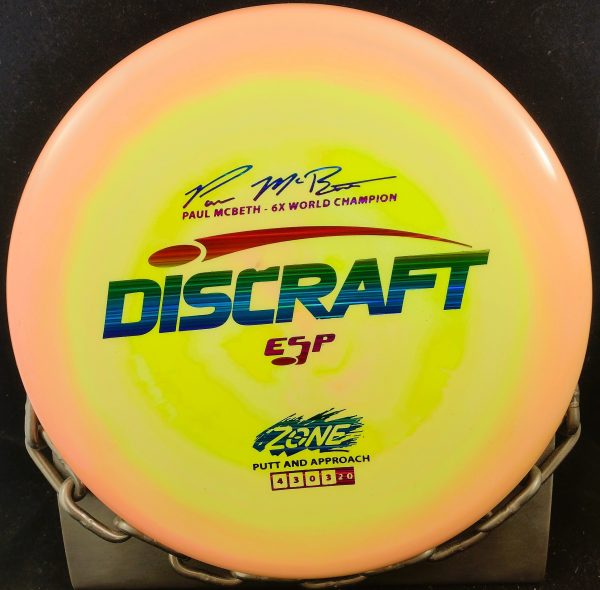 Discraft Paul McBeth 6X ESP ZONE Golf Disc
