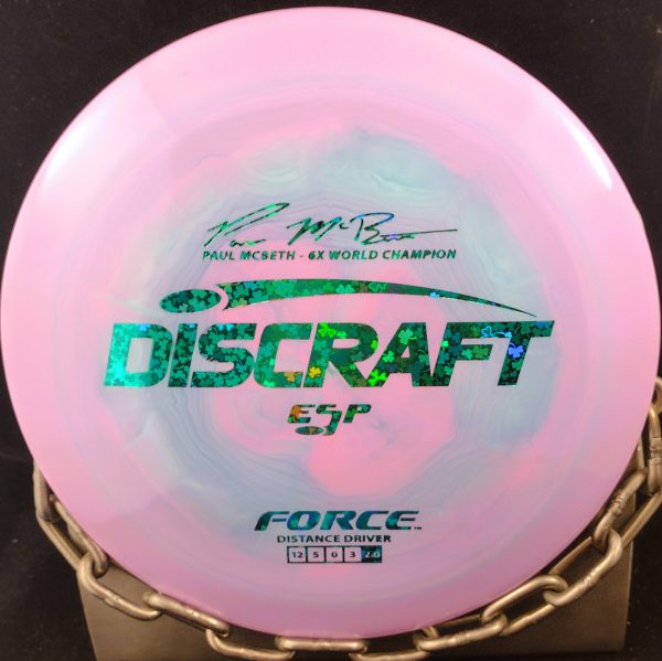 Discraft Paul McBeth 6X ESP FORCE Golf Disc