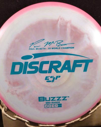 Discraft Paul McBeth 6X ESP BUZZZ Golf Disc