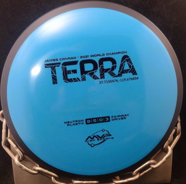 MVP James Conrad 2021 World Champion Neutron TERRA Disc Golf Fairway Driver