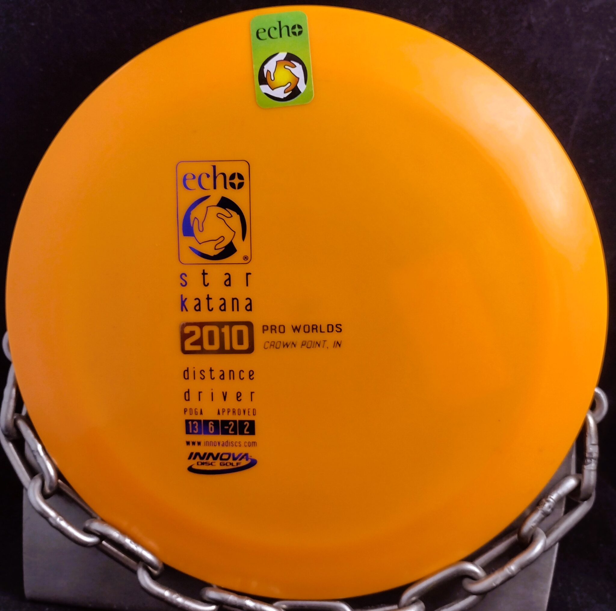 Innova KATANA Golf Disc 2010 Worlds Echo Star Disc Golf Fly Mart