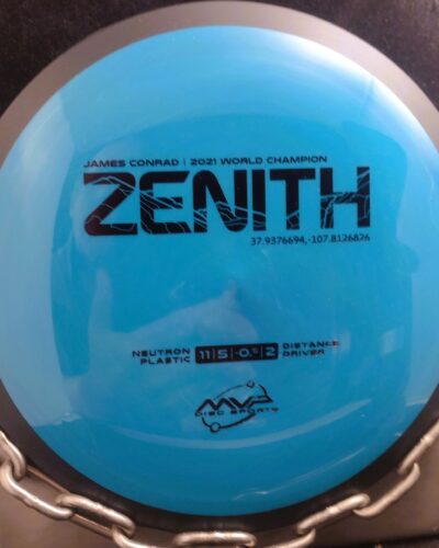 MVP James Conrad 2021 World Champion Neutron ZENITH Disc Golf Distance Driver 173