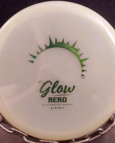 Kastaplast 2022 Glow K1 REKO Disc Golf Putter