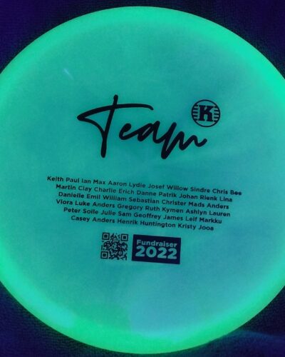 Kastaplast Glow K1 JARN Disc Golf Midrange Driver