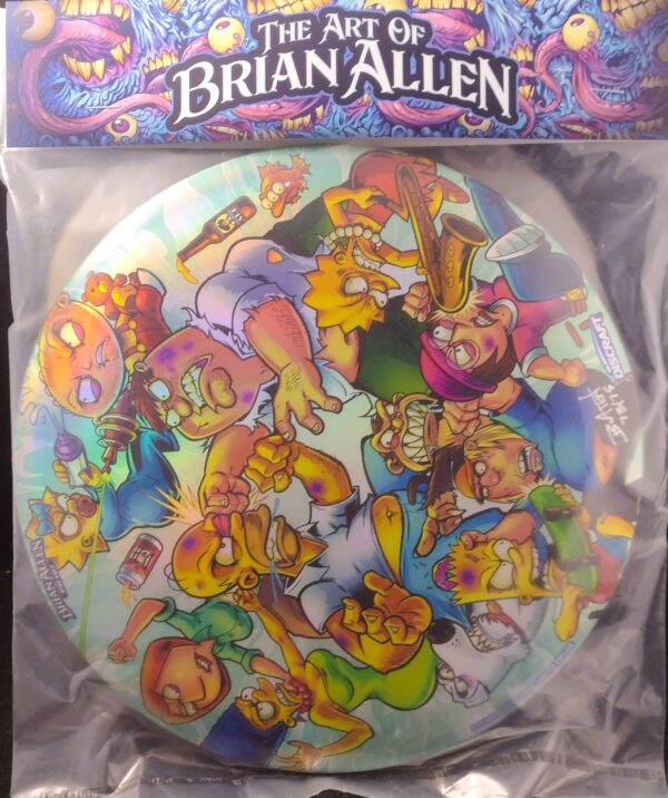 Discraft 'Simpsons vs Family Guy' Full Foil ESP BUZZZ Mid Range Golf Disc