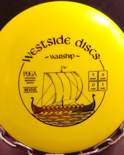 Westside Discs Revive WARSHIP Mid Range Golf Disc 178