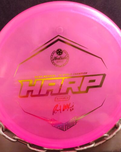 Westside Discs Ricky Wysocki 2X Ice Glimmer VIP HARP Disc Golf Putter 174