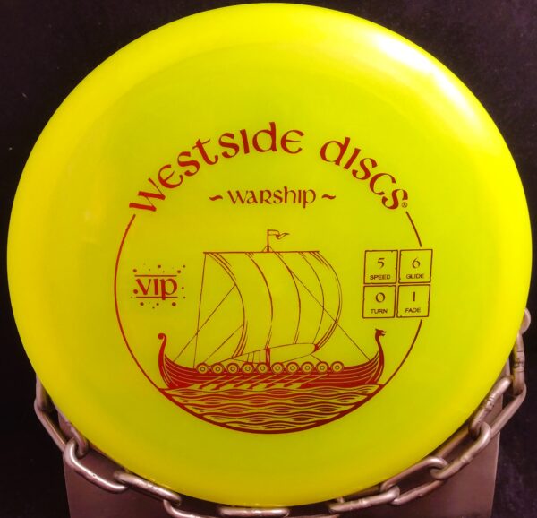 Westside Discs Glimmer VIP WARSHIP Mid Range Golf Disc 177