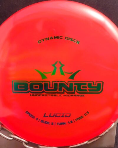 Dynamic Discs Lucid BOUNTY Mid Range Golf Disc