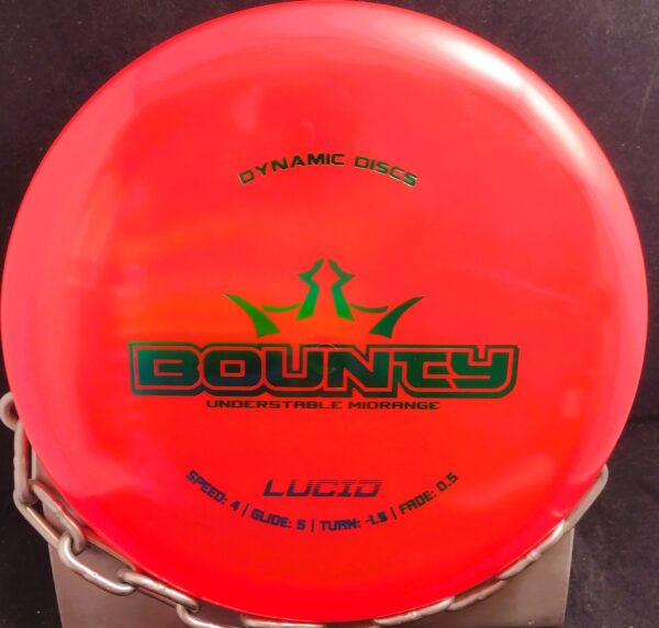 Dynamic Discs Lucid BOUNTY Mid Range Golf Disc