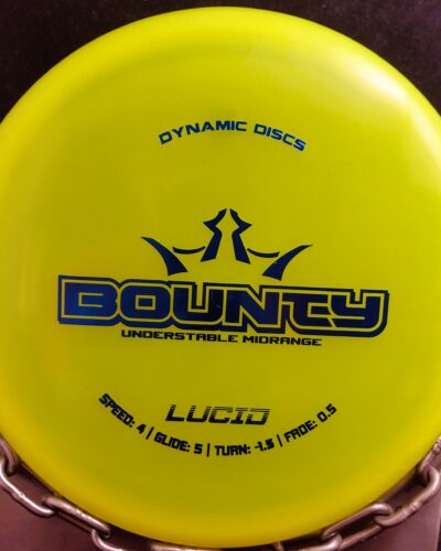 Dynamic Discs Lucid BOUNTY Mid Range Golf Disc 176