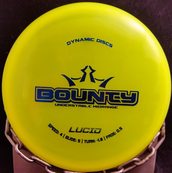 Dynamic Discs Lucid BOUNTY Mid Range Golf Disc 176