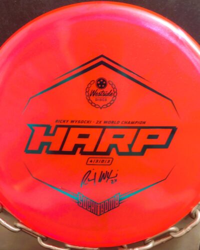 Ricky Wysocki 2X Ice Glimmer VIP HARP Disc Golf Putter