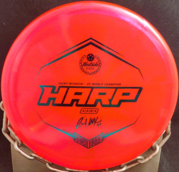 Ricky Wysocki 2X Ice Glimmer VIP HARP Disc Golf Putter