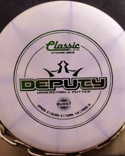 Dynamic Discs Burst Classic Blend DEPUTY Disc Golf Putter