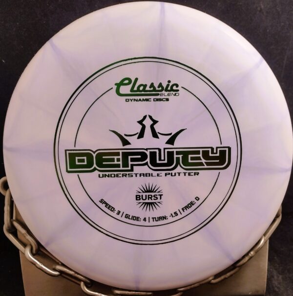 Dynamic Discs Burst Classic Blend DEPUTY Disc Golf Putter