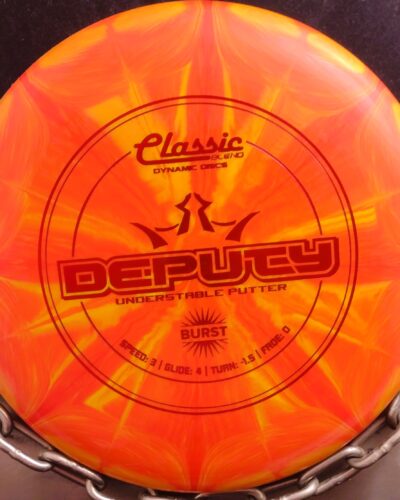 Dynamic Discs Burst Classic Blend DEPUTY Disc Golf Putter 173