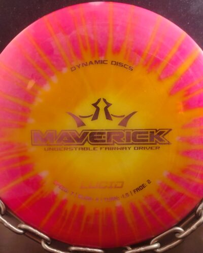 Dynamic Discs Fly Dye Lucid MAVERICK Disc Golf Fairway Driver