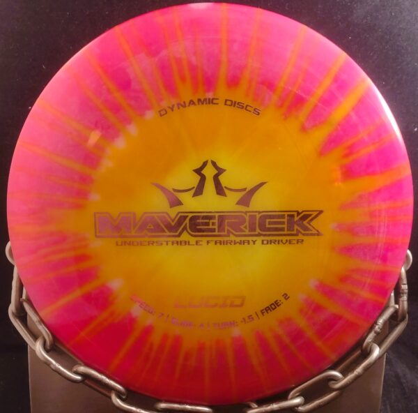 Dynamic Discs Fly Dye Lucid MAVERICK Disc Golf Fairway Driver