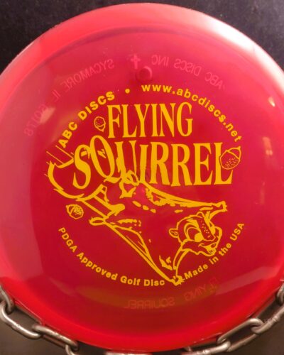 ABC Discs FLYING SQUIRREL Mid Range Disc Golf Driver 180