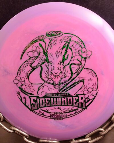 Christine Jennings Tour Series Star SIDEWINDER Disc Golf Driver