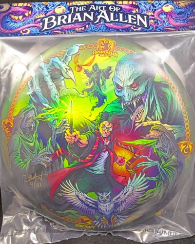Discraft 'Harry Potter' Full Foil ESP BUZZZ Mid Range Golf Disc for sale