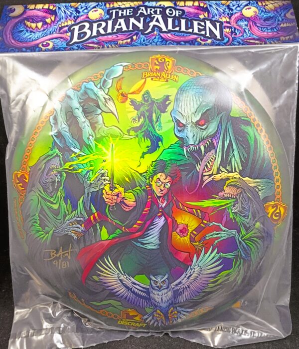 Discraft 'Harry Potter' Full Foil ESP BUZZZ Mid Range Golf Disc for sale