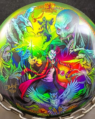Discraft 'Harry Potter' Full Foil ESP BUZZZ Mid Range Golf Disc for sale