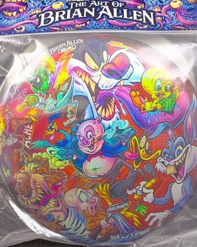 Discraft 'Looney Tunes' Full Foil ESP BUZZZ Mid Range Golf Disc for sale