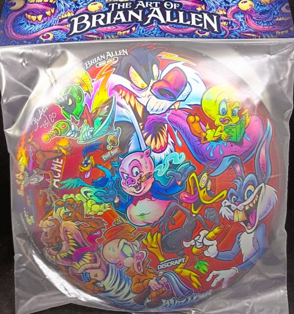 Discraft 'Looney Tunes' Full Foil ESP BUZZZ Mid Range Golf Disc for sale