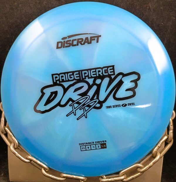 Discraft 2025 Paige Pierce 5X Tour Series Swirly Z DRIVE Disc Golf Driver