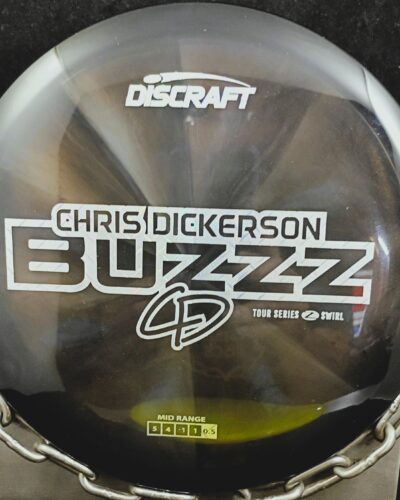 Discraft 2025 Chris Dickerson Tour Series Swirly Z BUZZZ Mid Range Golf Disc 175-6 for sale
