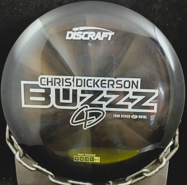 Discraft 2025 Chris Dickerson Tour Series Swirly Z BUZZZ Mid Range Golf Disc 175-6 for sale