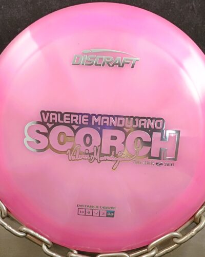 Discraft 2025 Tour Series Valerie Mandujano Swirly Z SCORCH Disc Golf for sale