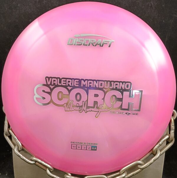 Discraft 2025 Tour Series Valerie Mandujano Swirly Z SCORCH Disc Golf for sale