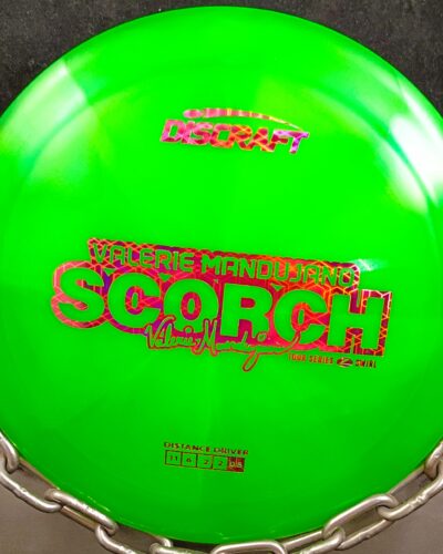 Discraft 2025 Tour Series Valerie Mandujano Swirly Z SCORCH Disc Golf Driver for sale