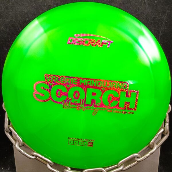 Discraft 2025 Tour Series Valerie Mandujano Swirly Z SCORCH Disc Golf Driver for sale