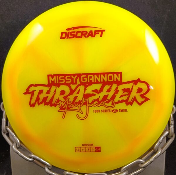 Discraft 2025 Missy Gannon Tour Series Swirly Z THRASHER Disc Golf Driver