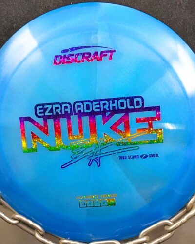 Discraft Ezra Aderhold 2025 Tour Series Swirl Z NUKE Disc Golf Driver