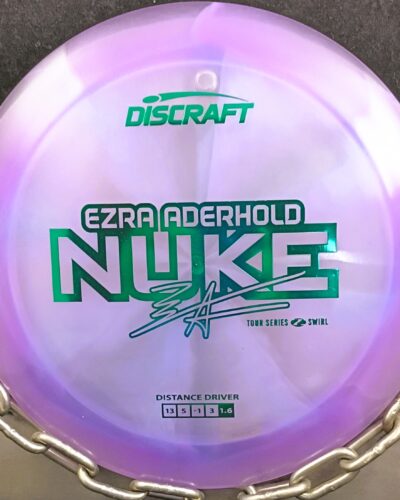 Discraft Ezra Aderhold 2025 Tour Series Swirl Z NUKE Disc Golf Driver