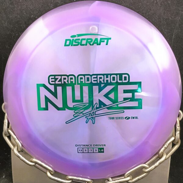 Discraft Ezra Aderhold 2025 Tour Series Swirl Z NUKE Disc Golf Driver